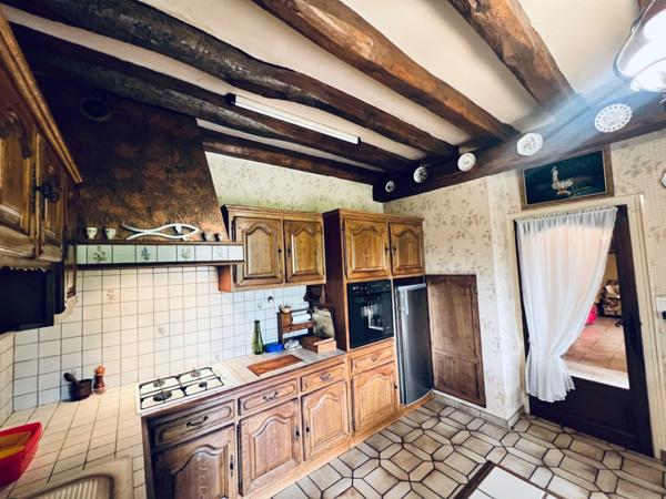 Longère 170m², 4 chambres, jardin