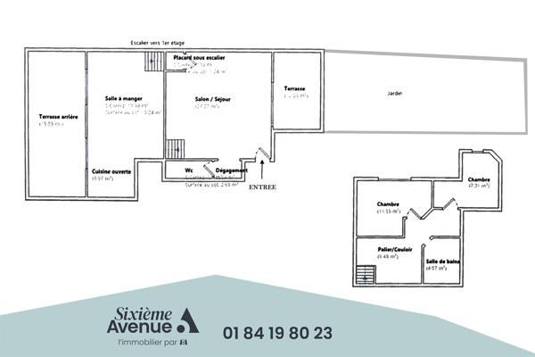 Appartement 3 pièces 92 m2