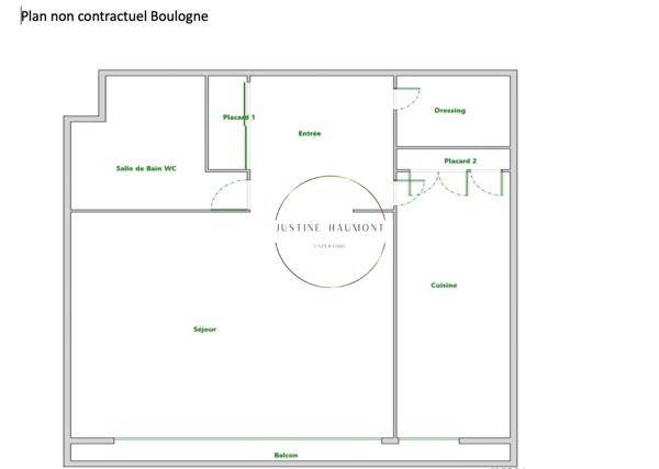 Boulogne-Billancourt (92100) BOULOGNE - Quartier Parchamp - Albert Kahn - GRAND STUDIO EN DERNIER ETAGE EN BON ETAT - RESIDENCE DE STANDING