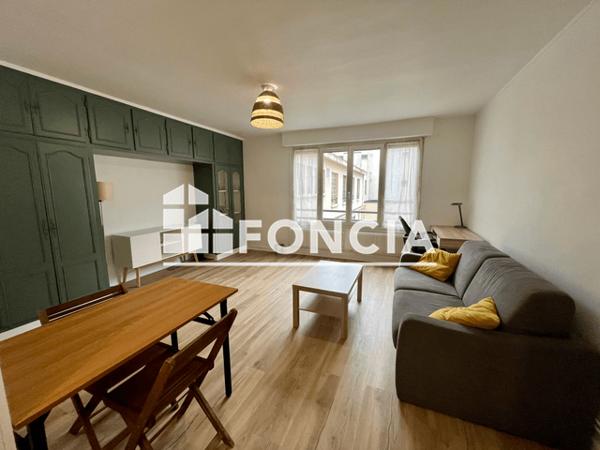Location Studio meublé 33.89 m² - 99 RUE GENERALE LECLERC Rouen 76000