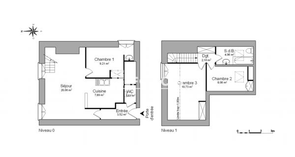Location Appartement 4 pièces 68.16 m² - Trévoux 01600