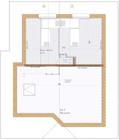 Haute Savoie (74), à vendre SAMOENS - Domaine skiable Grand-Massif - Appartement T3 + mezzanine 90 m²
