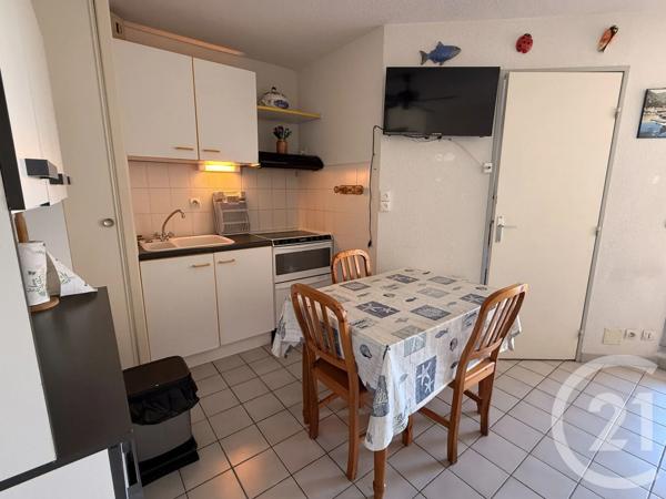 Appartement F2 Cabine à vendre  2 pièces - 26,68 m 2   LE GRAU DU ROI  - 30