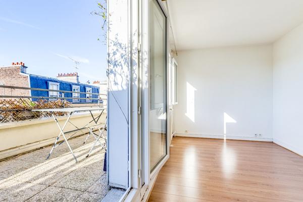 Rare Coup de coeur, Batignolles Paris 17 Appartement Terrasse 2 pièces 44m²