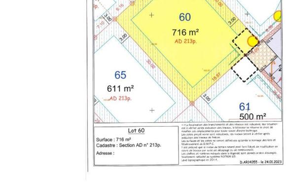 Terrain à vendre    Sarceaux
