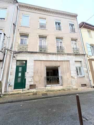 Agen centre – Appartement en rez-de-chaussée à réagencer entièrement