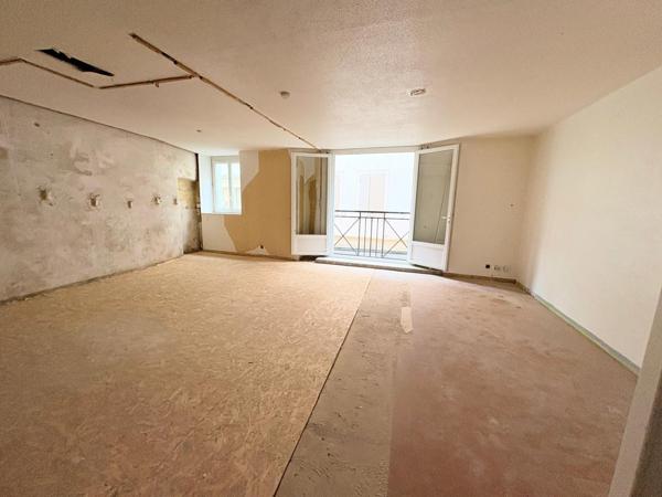 Agen centre – Appartement en rez-de-chaussée à réagencer entièrement