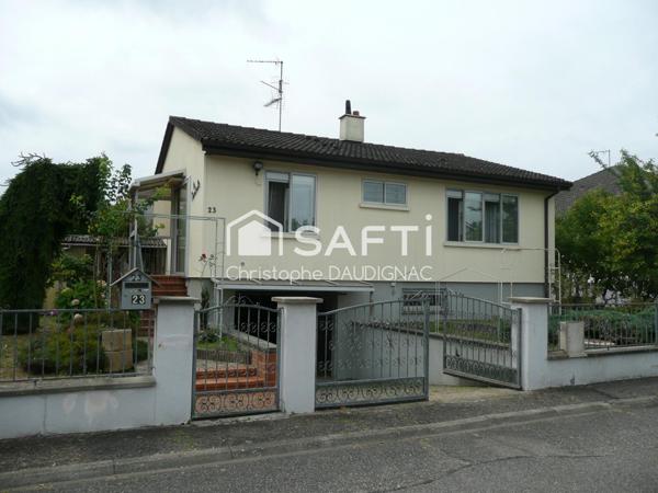 Charmante Maison en plain pied surélevé