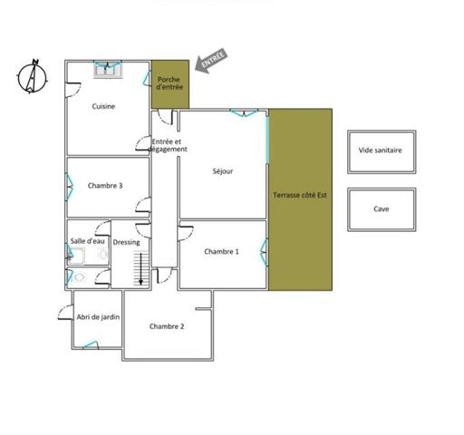 Maison 4 pièces très proche de la haute-ville