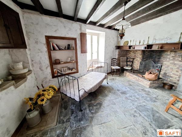 Charmant corps de ferme de 115m2, 4 chambres, dépendances...