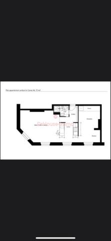 Appartement à vendre 2 pièces de 47 m²