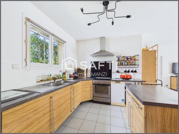 Ensemble Maison + Chalet bois