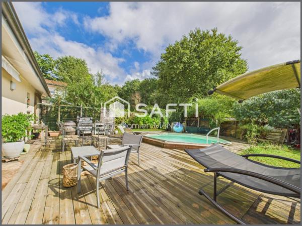 Ensemble Maison + Chalet bois