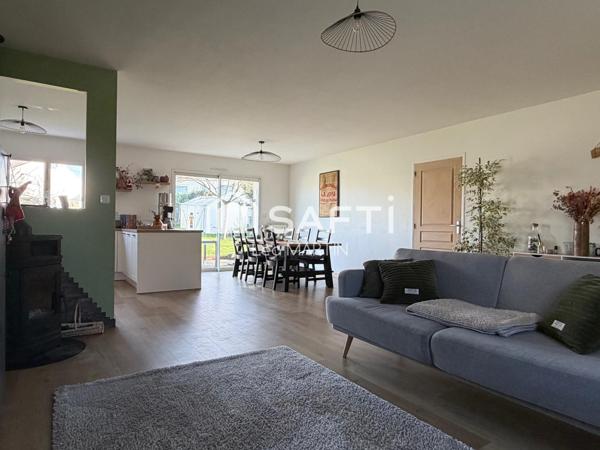 Pavillon plain pied 105m2 - 3 chambres - garage