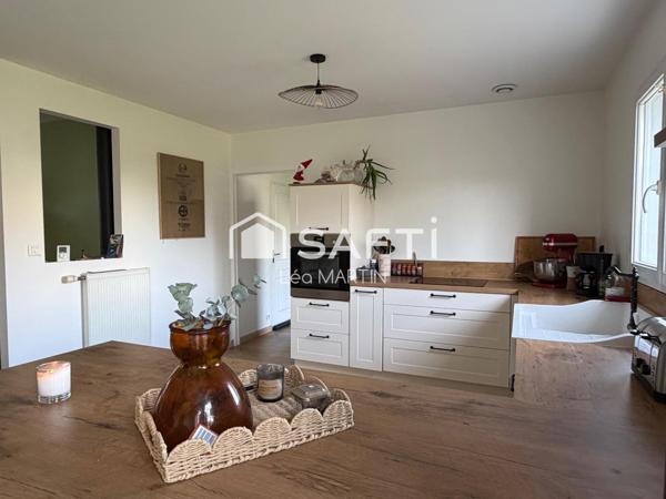 Pavillon plain pied 105m2 - 3 chambres - garage