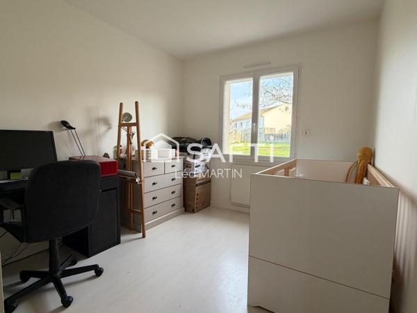 Pavillon plain pied 105m2 - 3 chambres - garage
