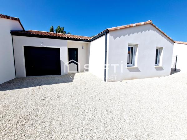 Maison 2024 de plain pied 3 chambres