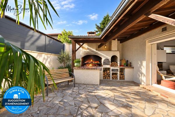 THURINS : Maison P7 avec Vue panoramique exceptionnelle sur les Vallons du Lyonnais