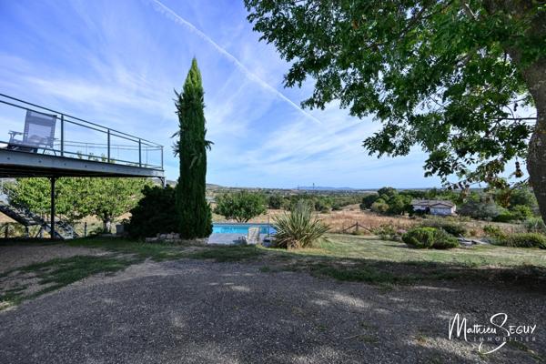 THURINS : Maison P7 avec Vue panoramique exceptionnelle sur les Vallons du Lyonnais