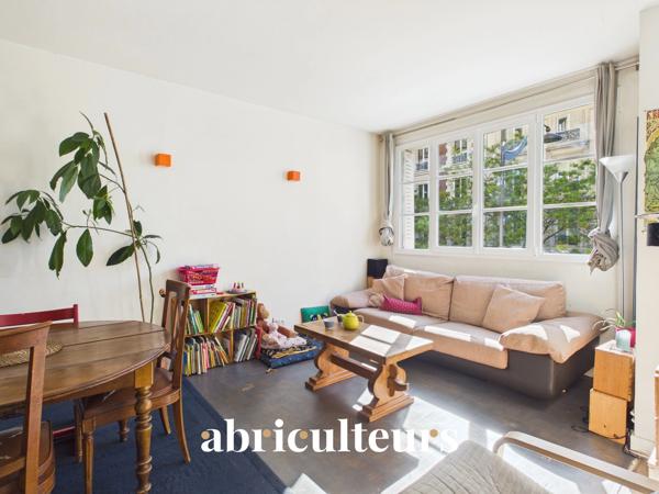 Appartement lumineux et traversant de 63 m² Michel Bizot en vente à Paris 12