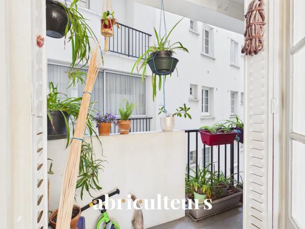 Appartement lumineux et traversant de 63 m² Michel Bizot en vente à Paris 12