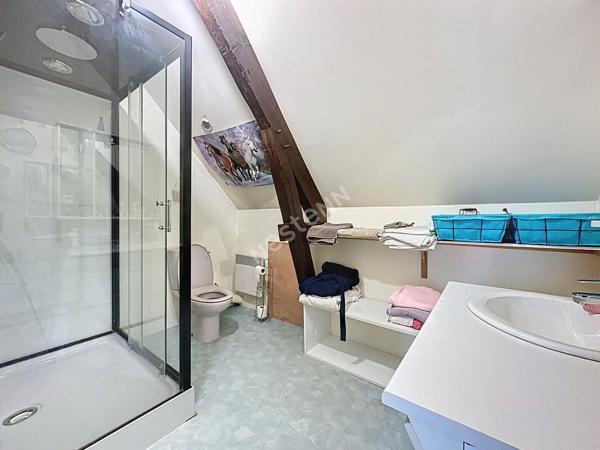 Maison de maître à vendre à CHATEAUBRIANT avec trois chambres, dépendances et grand jardin.