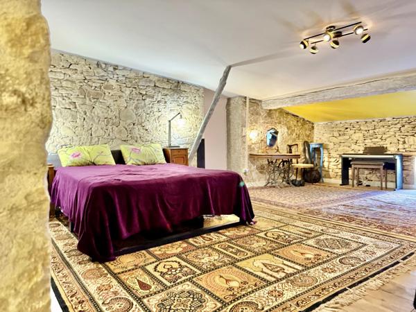Grande maison historique au cœur d'un village de l'Aude