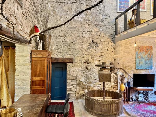 Grande maison historique au cœur d'un village de l'Aude