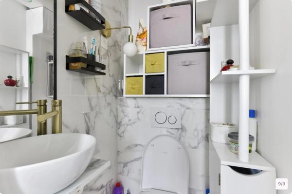 Appartement à vendre 2 pièces PARIS 20EME ARRONDISSEMENT (75)