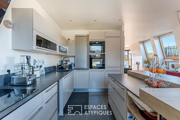 Dernier étage avec terrasse et vue dégagée au coeur de Chaville