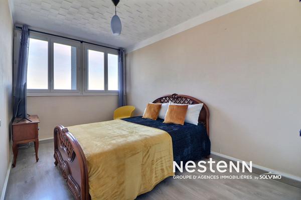 Appartement 4 pièces à Saint-Priest, 71m2, dernier étage, balcon et cave