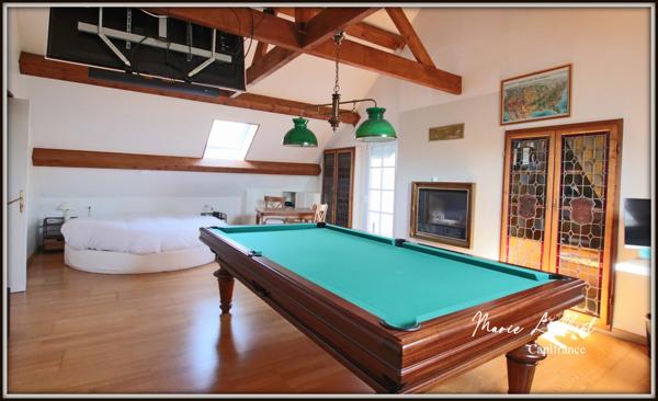 Maison à vendre 8 pièces, 204m², Puiseautin, 5 chambres, Piscine, Garage, Climatisation, Panneaux Solaires, Cave