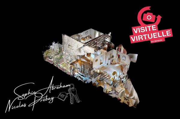 Charmante maison en pierres avec garage et cour