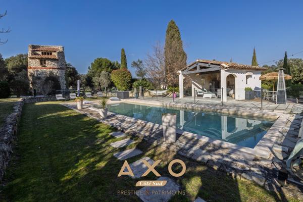 EGUILLES - BASTIDE XIX EME- 250M² - PARC 7 500M² - PISCINE - VUE SAINTE VICTOIRE ET VILLAGE D'EGUILLES -  1 290 000€