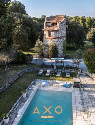 EGUILLES - BASTIDE XIX EME- 250M² - PARC 7 500M² - PISCINE - VUE SAINTE VICTOIRE ET VILLAGE D'EGUILLES -  1 290 000€