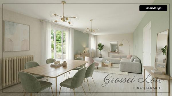 Maison à vendre 4 pièces - Plain-pied 94 m² - CAMBRONNE LES RIBECOURT (60)