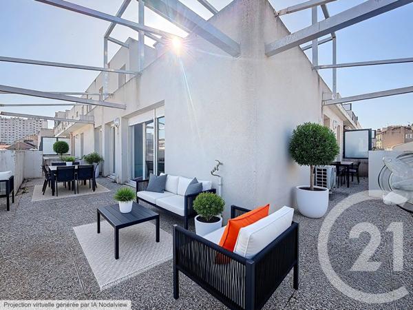 Appartement Duplex à vendre  4 pièces - 84,09 m2 MARSEILLE - 13004