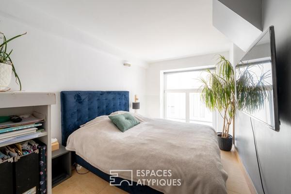 Appartement au cachet haussmannien et esprit contemporain