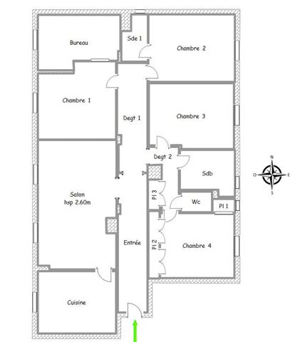 Issy-les-Moulineaux (92130) COUP DE CŒUR – Appartement familial 5 pièces de 107 m², rénové, lumineux et au calme absolu