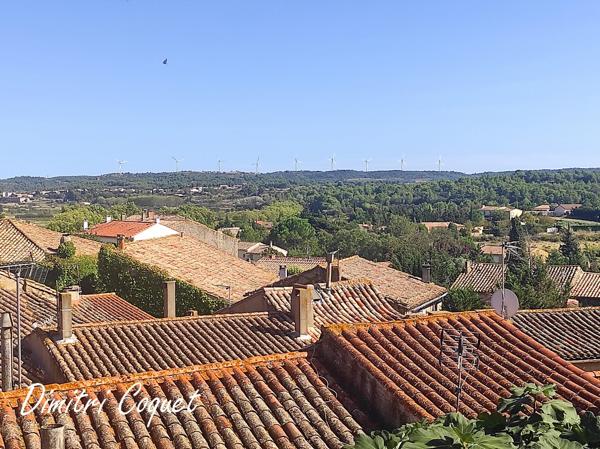 Maison de village 3 terrasses, annexe et parking