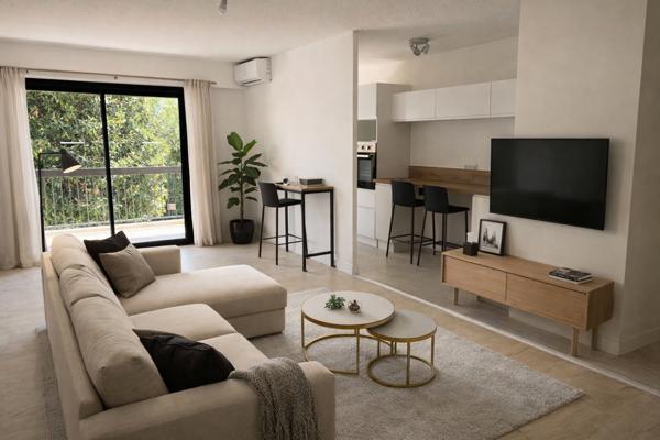 Bel appartement 3 chambres en résidence avec piscine, sans travaux-Antibes-le Puy