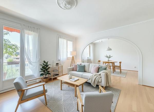ST-CYR-SUR-LOIRE - QUARTIER DE LA MÉSANGERIE - T4 avec 2 chambres -  STATIONNEMENT - BALCON - CAVE