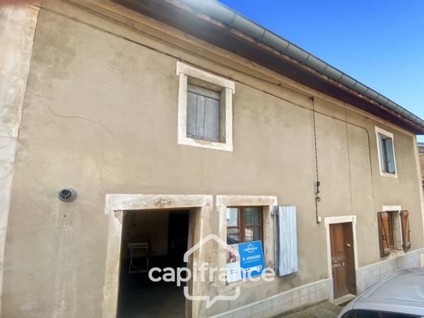 Maison à vendre 3 pièces COUSANCE (39) - jardin de 135m².