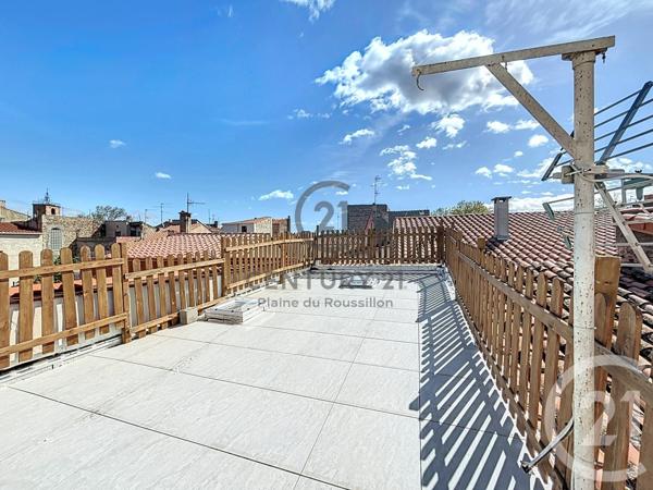 Appartement T3 à vendre  3 pièces - 52,77 m2 RIVESALTES - 66