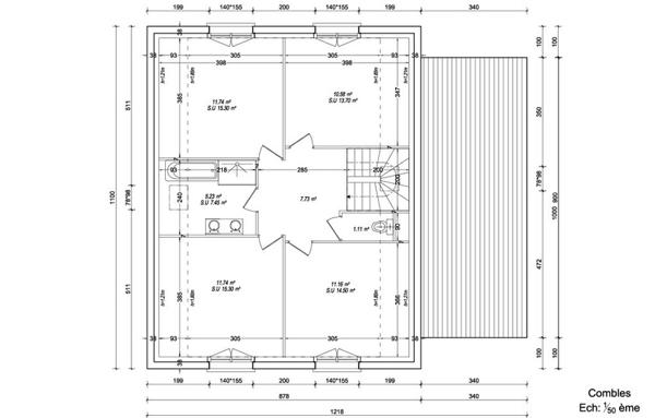 Terrain à Batir de 864 m²