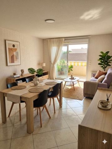 Appartement SEMI-MEUBLÉ - 3 pièces - 66m²