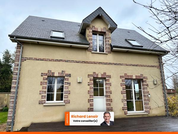 Magnifique propriété comprenant une Maison de maître et une maison d’amis sur 288 m2 en plein coeur de la Normandie et à 50 minutes des plages !