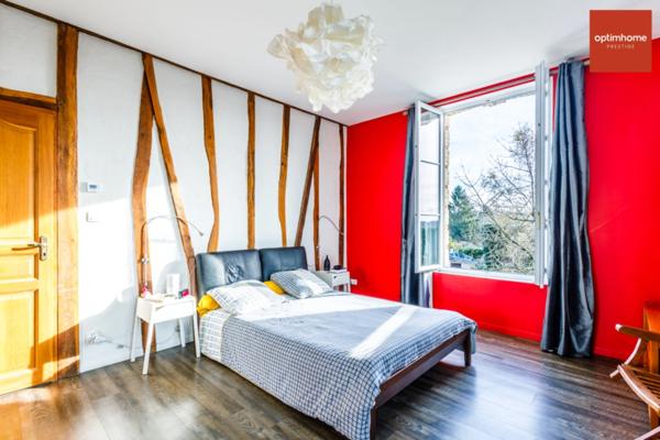 Magnifique propriété comprenant une Maison de maître et une maison d’amis sur 288 m2 en plein coeur de la Normandie et à 50 minutes des plages !