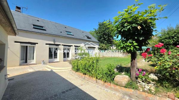 PROCHE MAINTENON - JOUY RAVISSANTE LONGERE de 175 m² + DEPENDANCE HABITABLE de 56 m²
