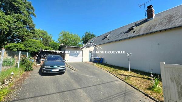 PROCHE MAINTENON - JOUY RAVISSANTE LONGERE de 175 m² + DEPENDANCE HABITABLE de 56 m²
